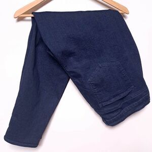NYDJ Not Your Daughters Womens 18W 18 Jeans Lift Tuck Ami Skinny Blue Denim Plus